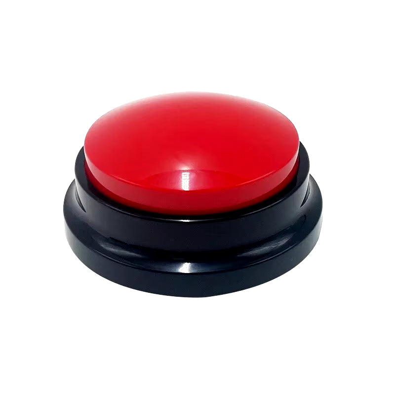 Recordable Talking Pet Buttons – Interactive & Portable Dog Training Toy