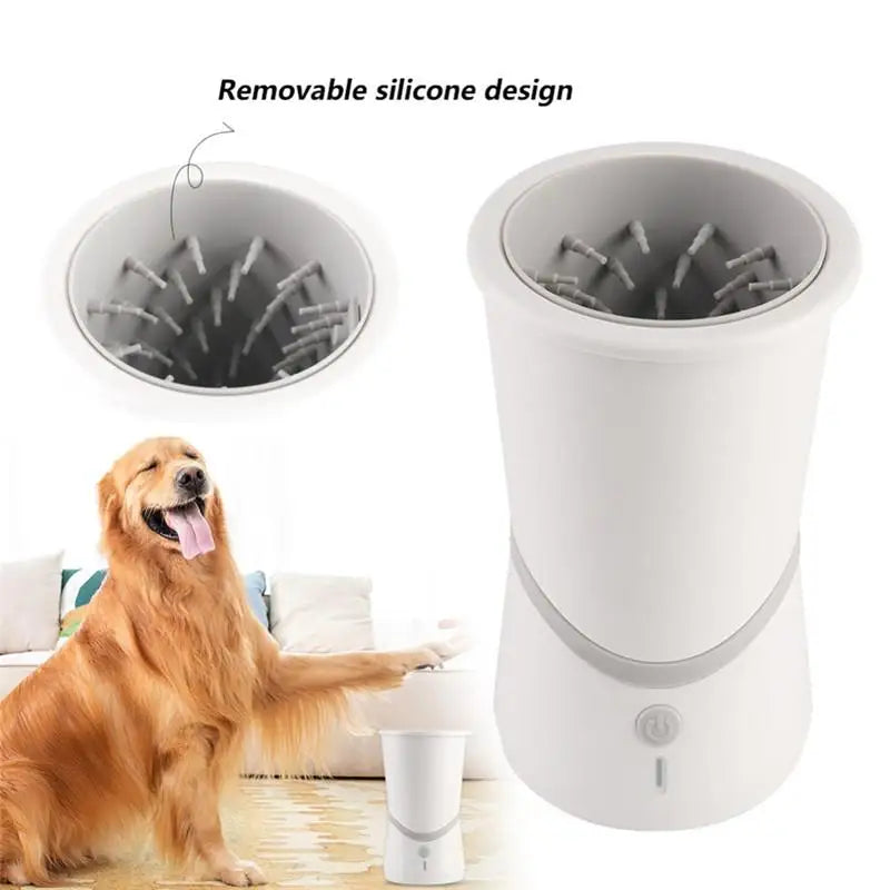Automatic Dog Paw Cleaner – Portable Silicone Washer Cup for Small & Medium Dogs