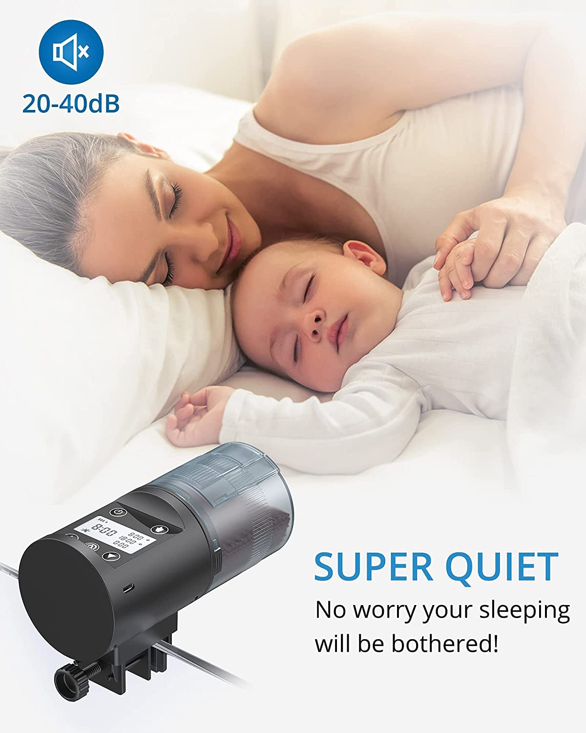 Automatic Fish Feeder – Moisture-Proof, Programmable Dispenser for Aquariums