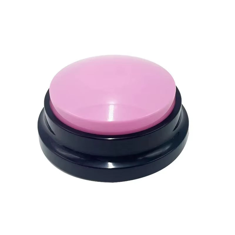 Recordable Talking Pet Buttons – Interactive & Portable Dog Training Toy