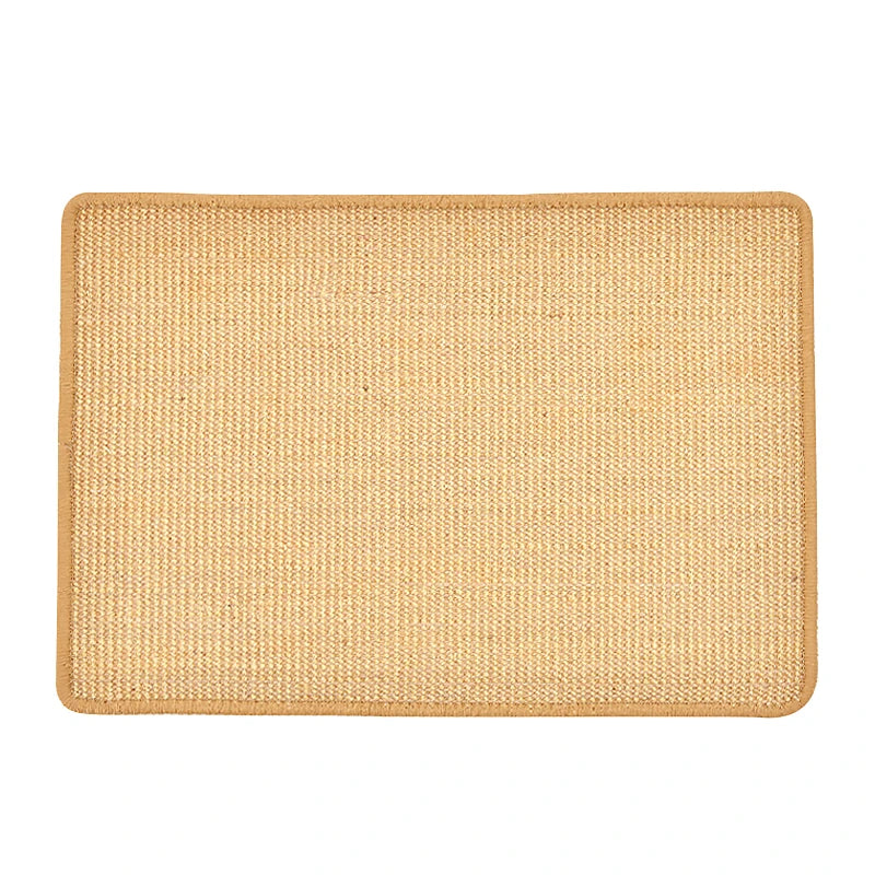 Sisal Cat Scratcher Mat – Nail Sharpening Pad & Furniture Protector