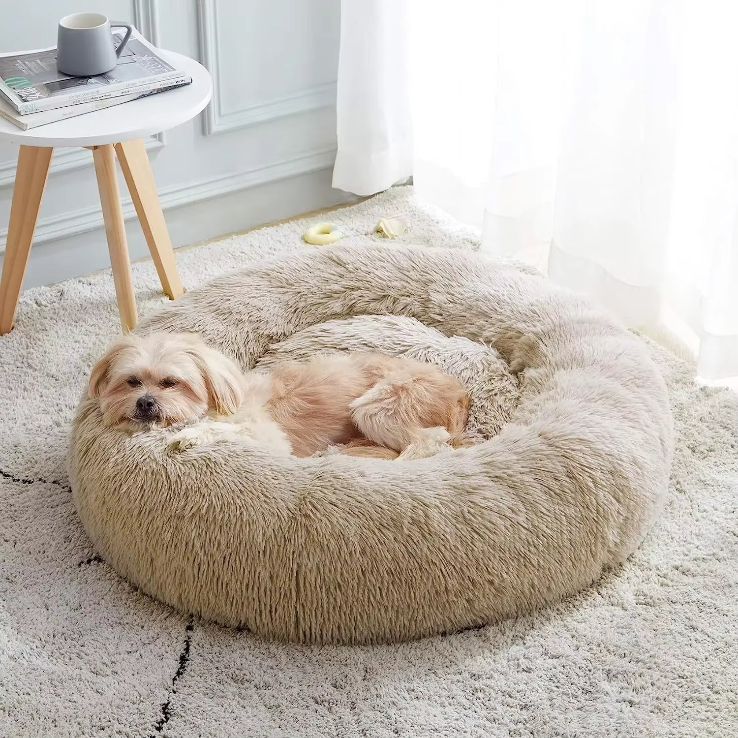 Plush Cat Nest – Ultra Soft & Warm Pet Bed