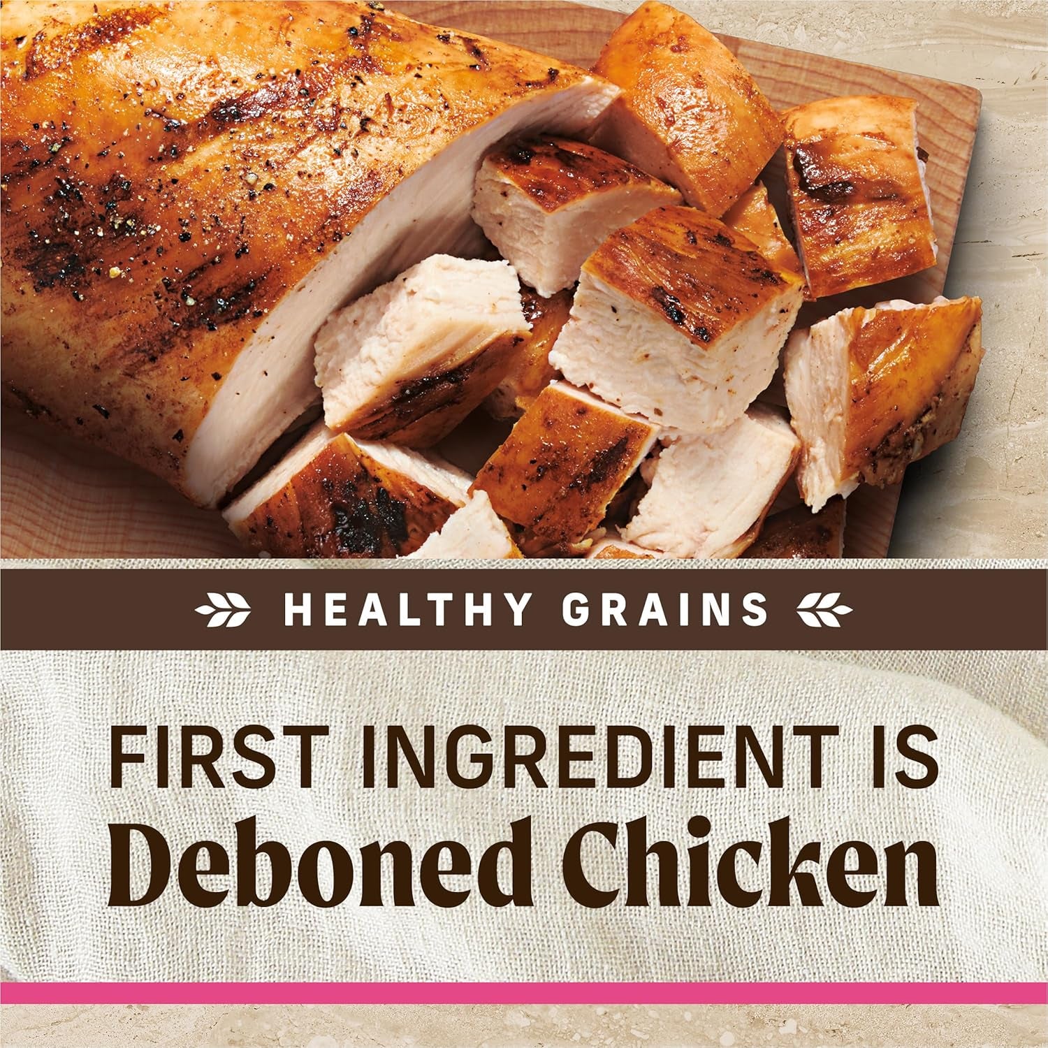 Premium Dry Dog Food – Small Breed, Healthy Grains, Natural Kibble (4 lb)