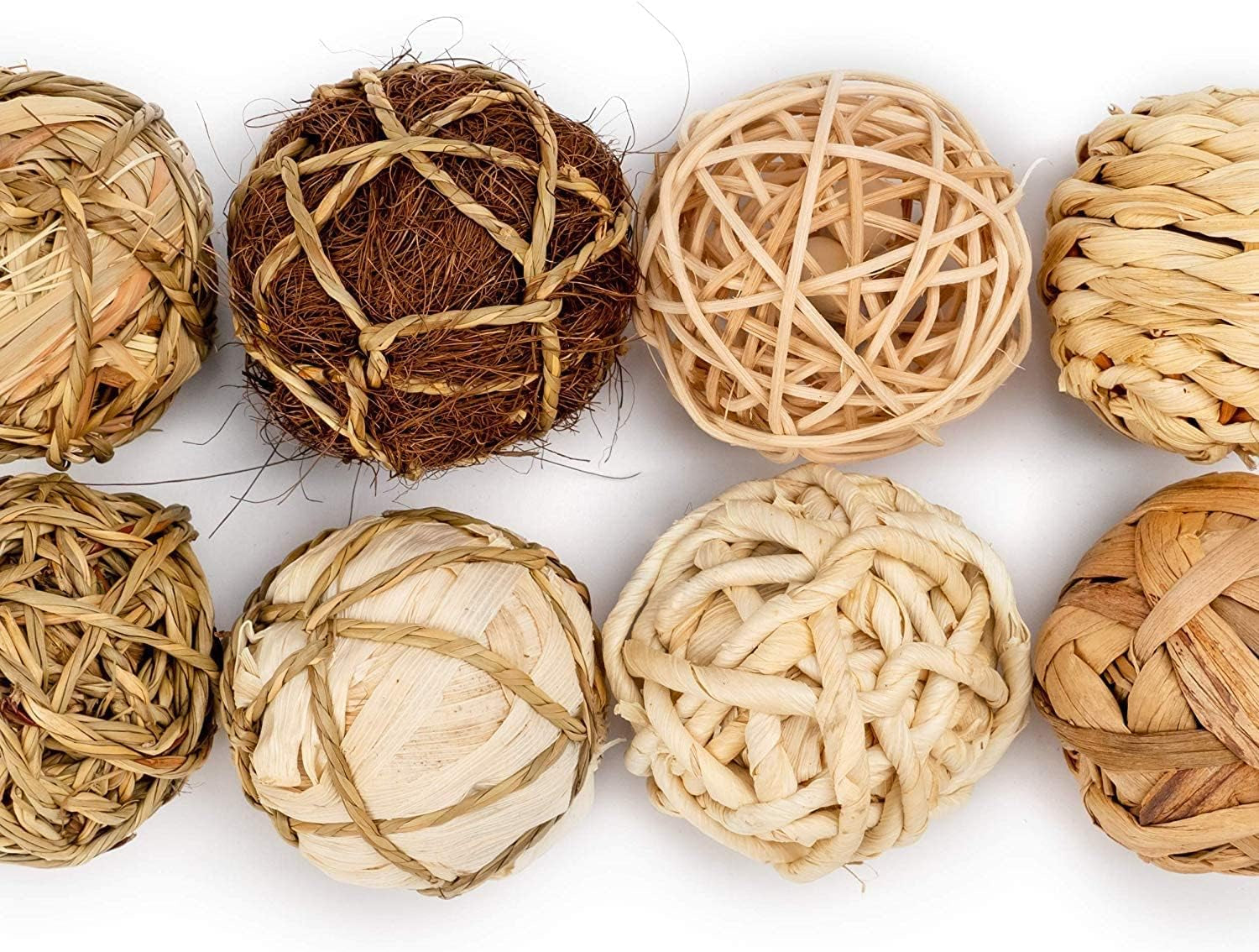 Small Animal Chew & Activity Balls – Rolling Toys for Rabbits, Guinea Pigs, Chinchillas