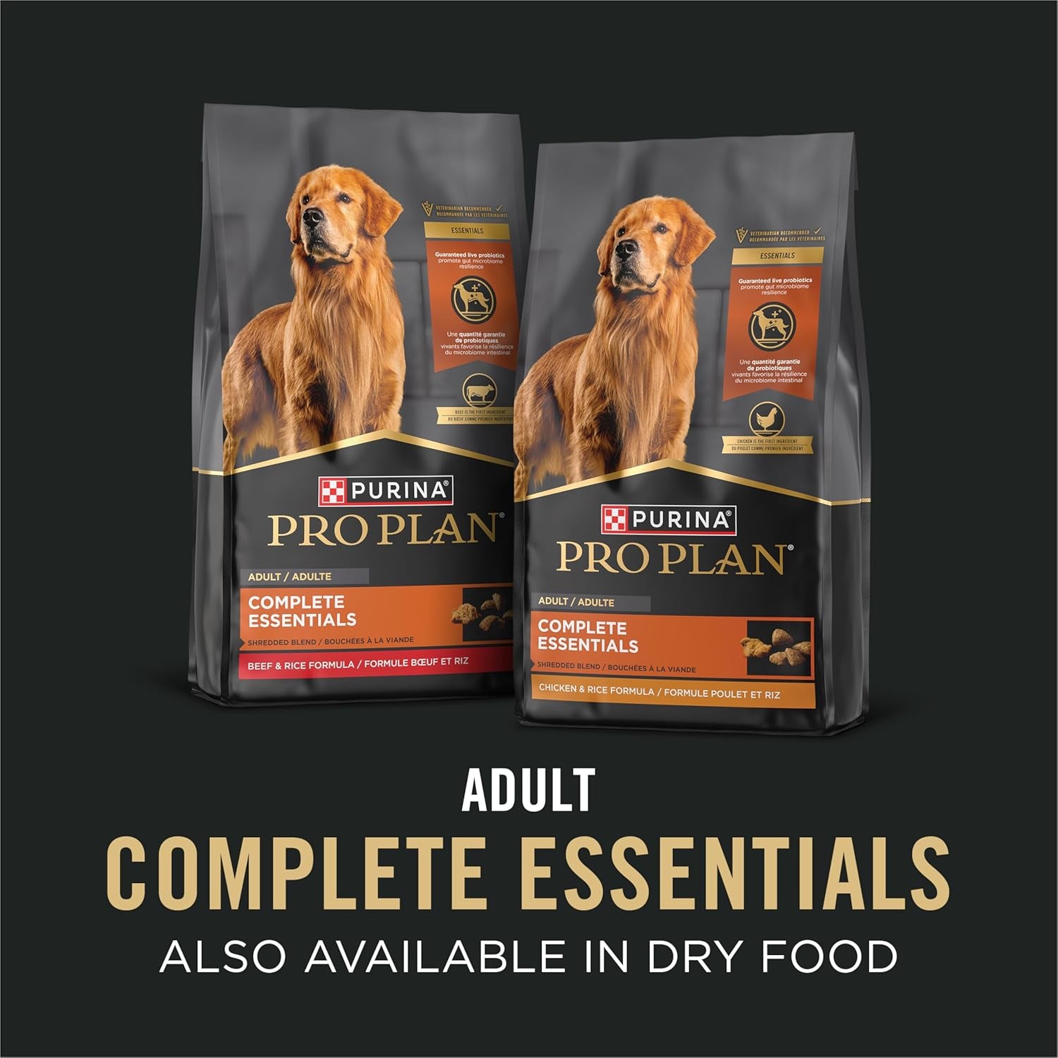 Complete Essentials Wet Dog Food – Beef & Veggies in Gravy (12-Pack, 13 oz Cans)