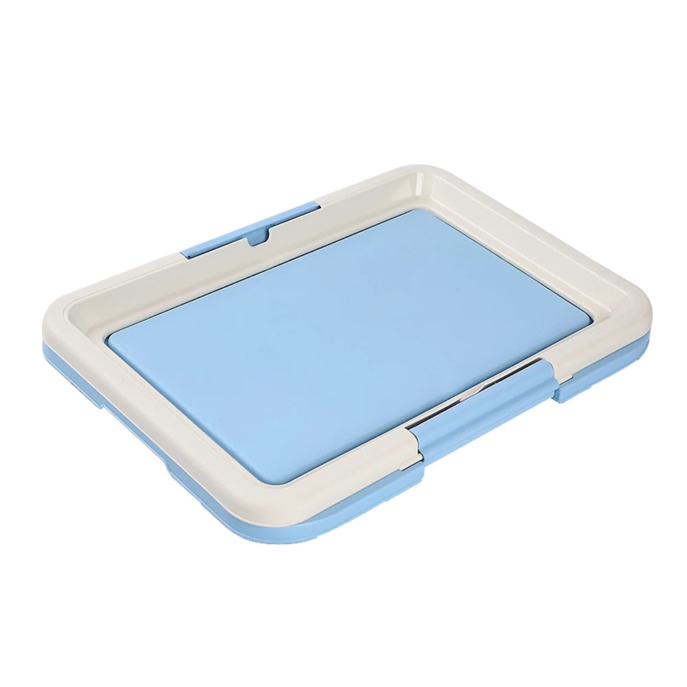 Portable Dog Potty – Indoor Training Toilet & Puppy Pad Holder Tray