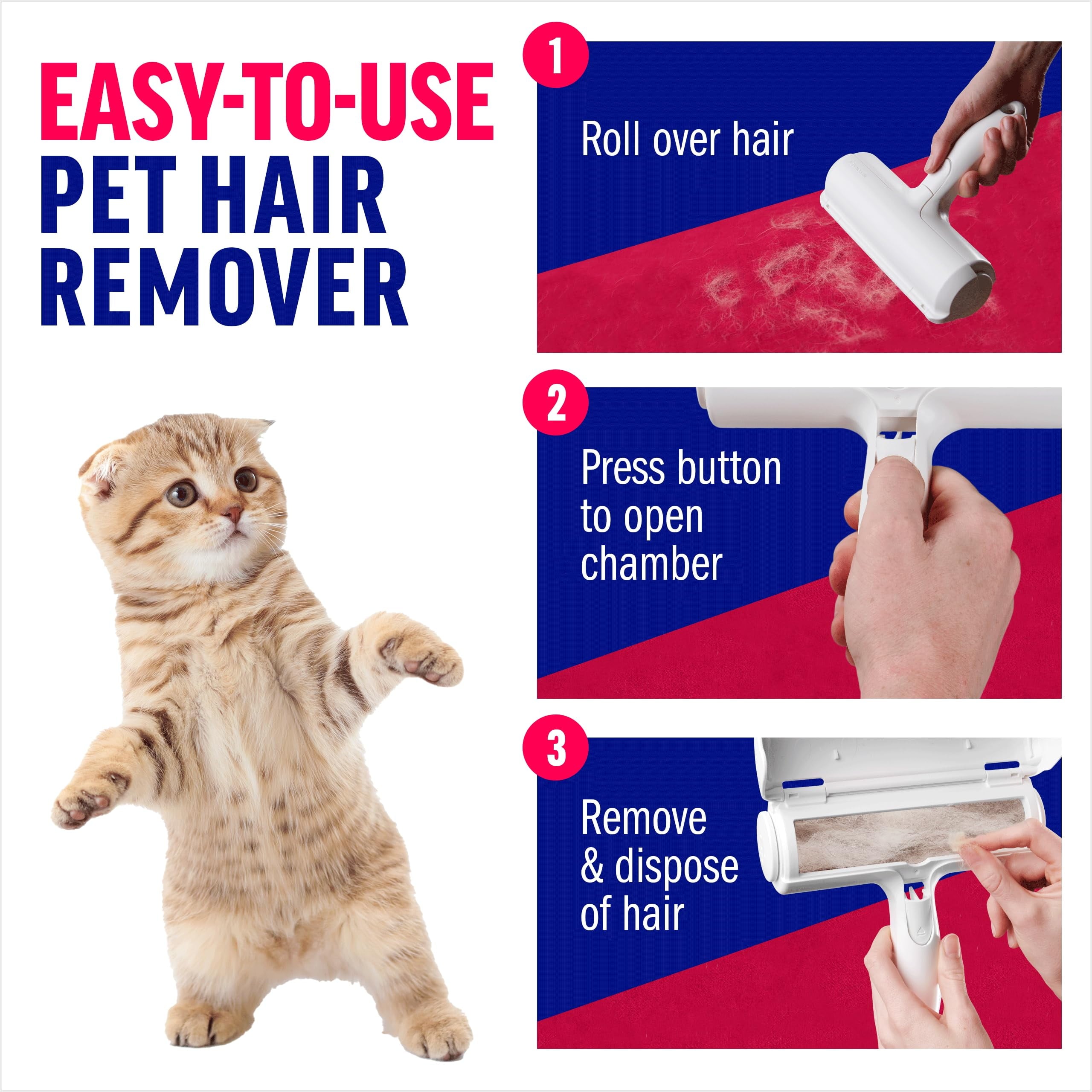 ChomChom Roller – Reusable Pet Hair & Lint Remover for Furniture & Clothing
