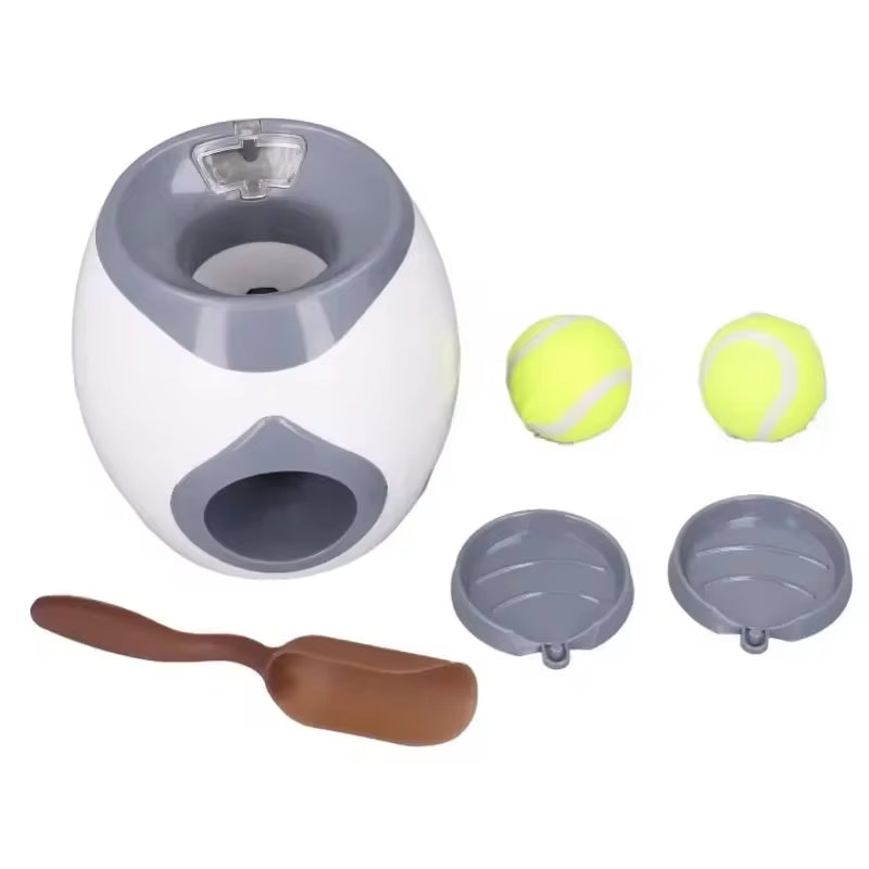Automatic Dog Ball Launcher – Interactive Tennis Ball Machine & Training Feeder