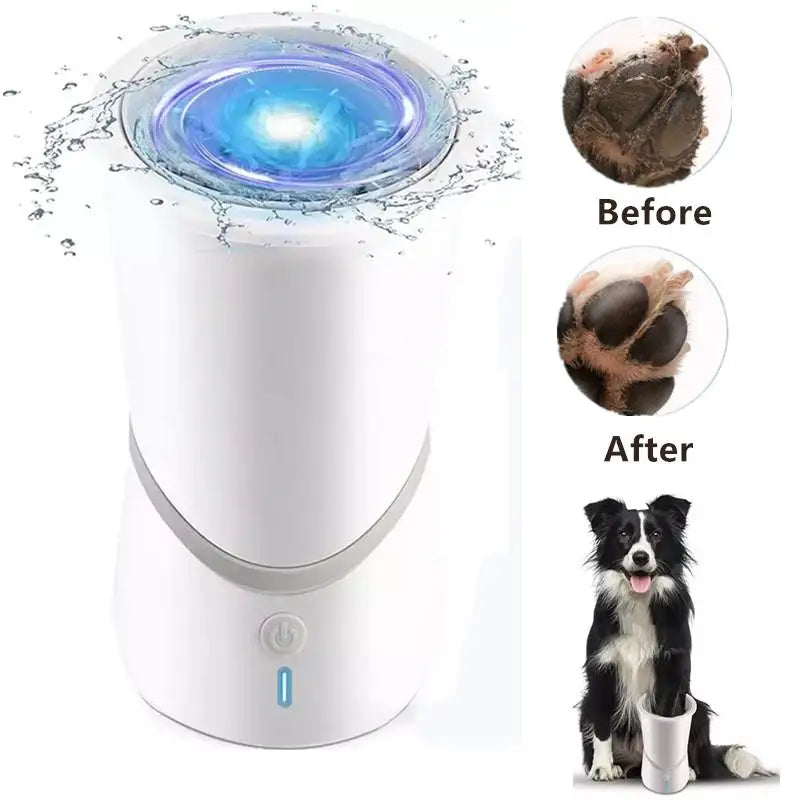 Automatic Dog Paw Cleaner – Portable Silicone Washer Cup for Small & Medium Dogs