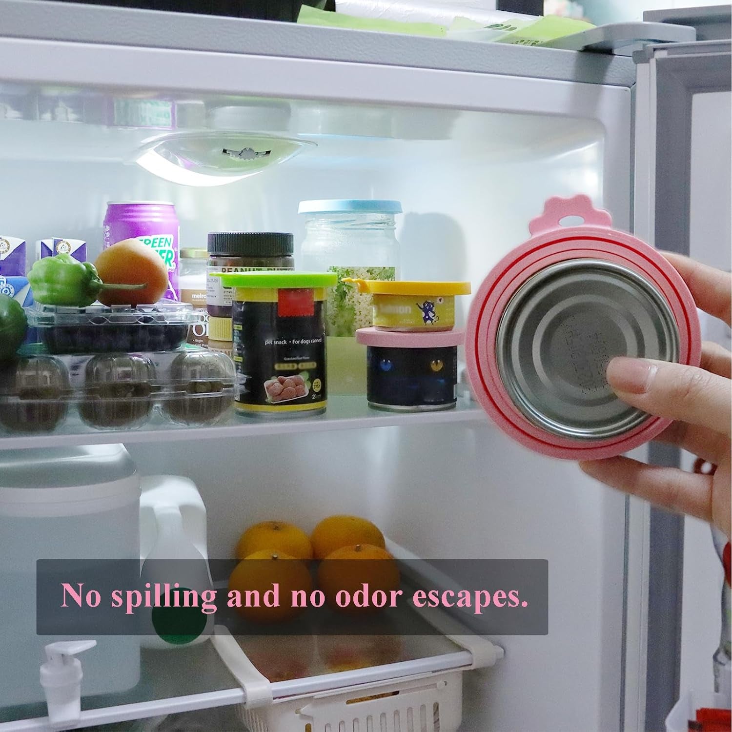 Silicone Pet Food Can Lids – 4-Pack Universal Covers for Dog & Cat Food (Multicolor)