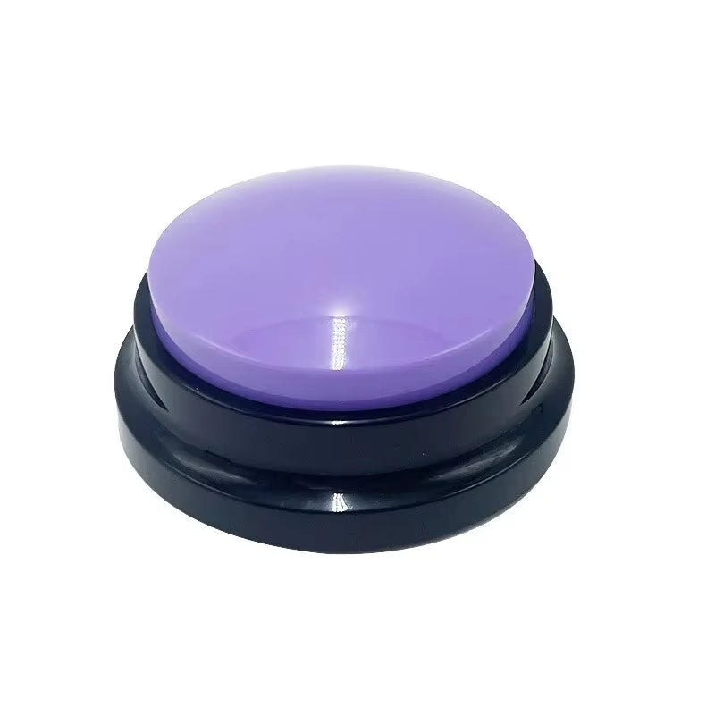 Recordable Talking Pet Buttons – Interactive & Portable Dog Training Toy