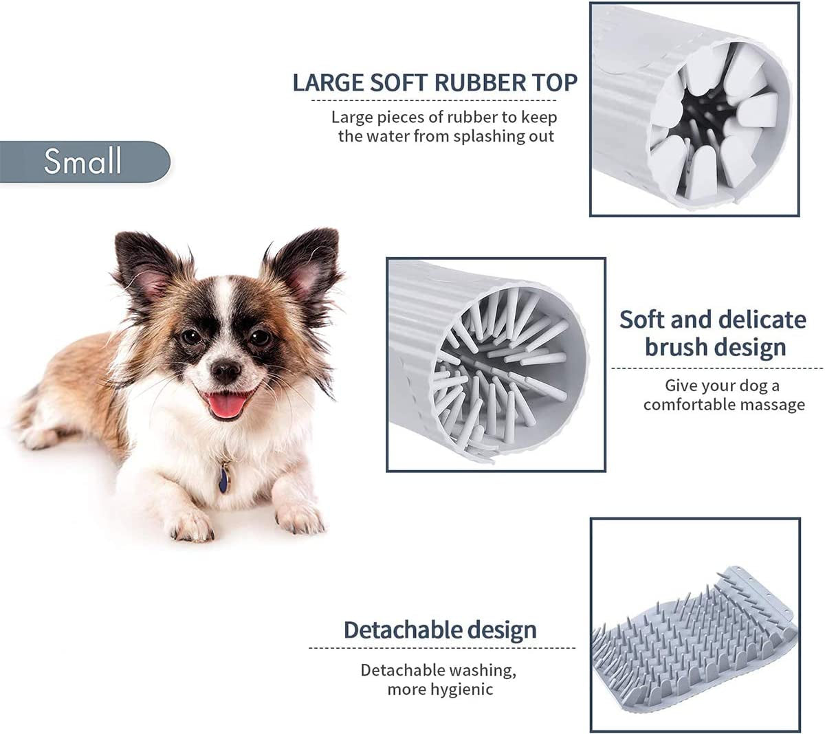 Portable Paw Washer Cup – Muddy Foot Cleaner for Small & Medium Pets (Green)