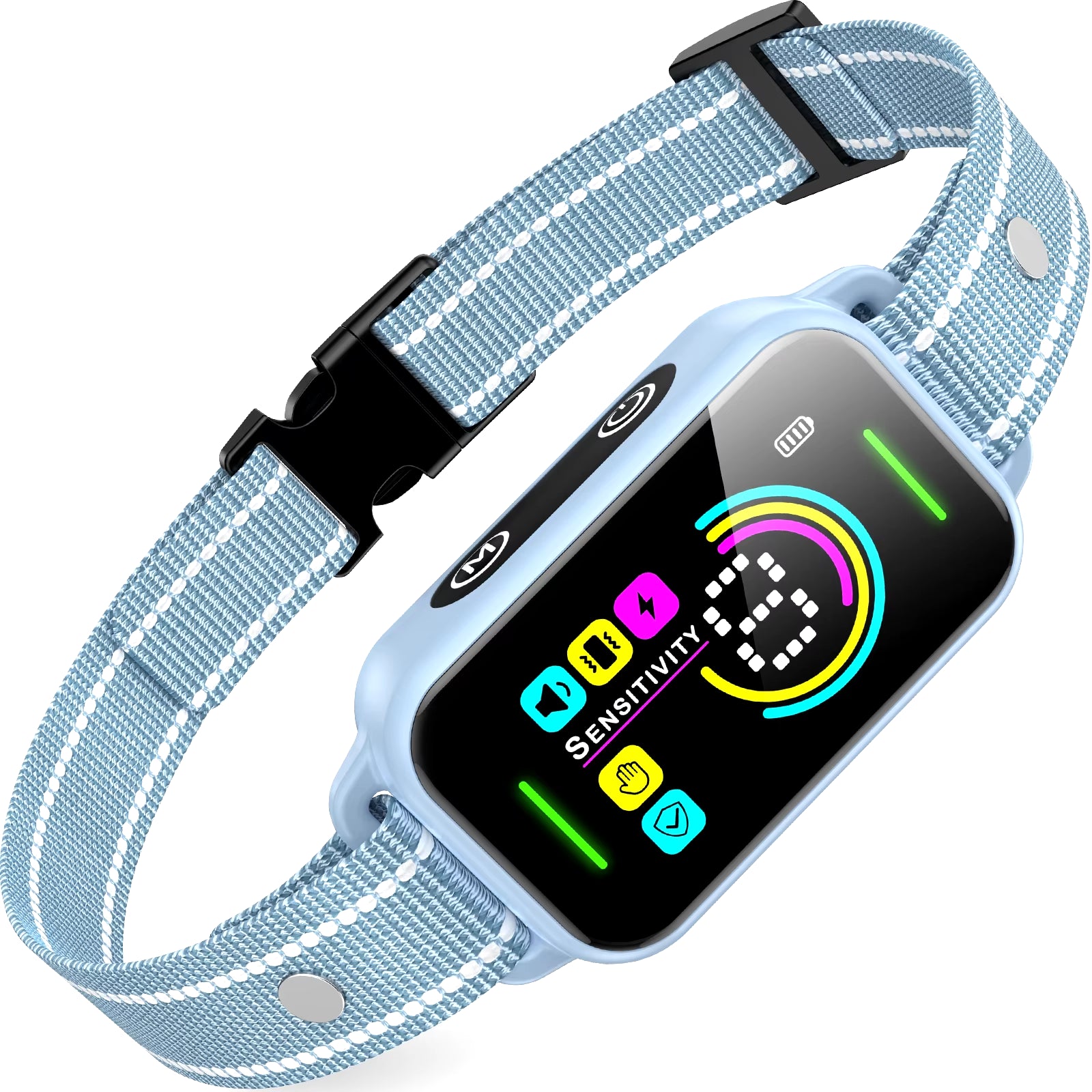 Anti-Bark Dog Training Collar – Waterproof, Vibration & Sound Control