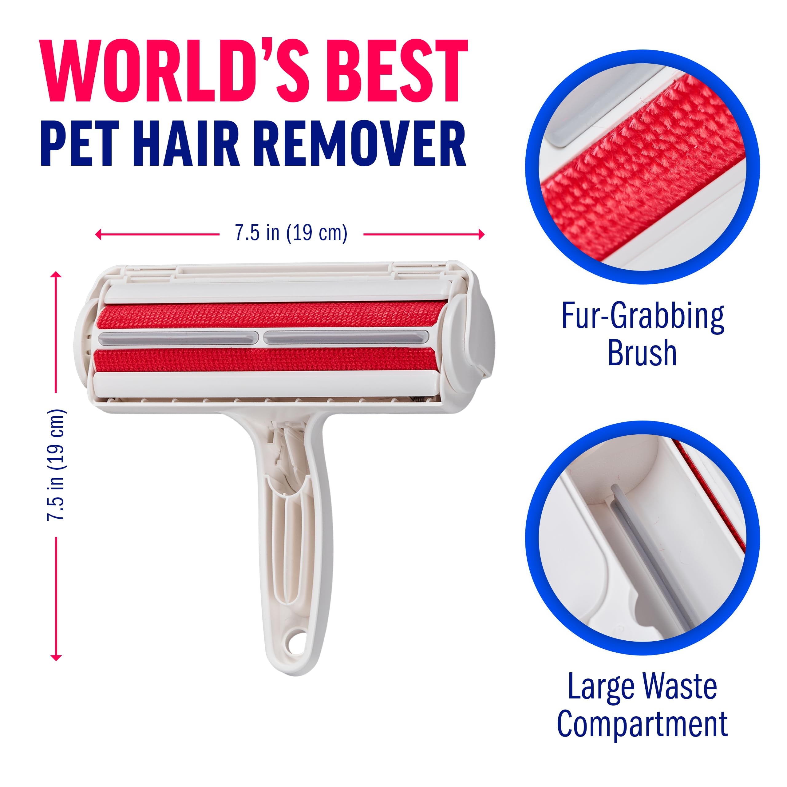 ChomChom Roller – Reusable Pet Hair & Lint Remover for Furniture & Clothing