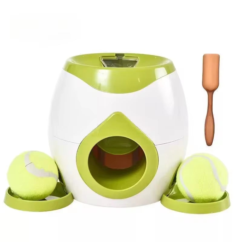 Automatic Dog Ball Launcher – Interactive Tennis Ball Machine & Training Feeder